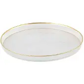 Bricard REXY BORDEN SET | 21 CM TRANSPARANT-GOUD 6-DELIG