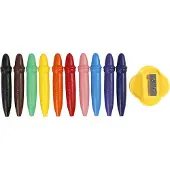 Packlinq Waskrijt, L: 7 cm, d 11 mm, 10 stuk/ 1 doos