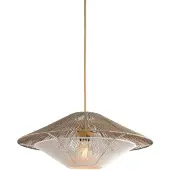 Good&Mojo Hanglamp Lumbini, alu / grijs / zink, Woon-/ Eetkamer, Papier, Scandinavisch, hanglamp