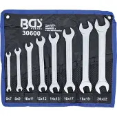 Bgs Doppel-Maulschlüssel-Satz SW 6 - 22 mm 8-tlg.
