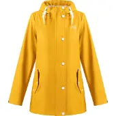 ICEBOUND Functionele jas mosterd / wit