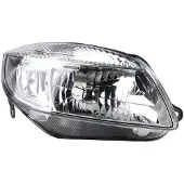 Johns , halogeen koplamp, rechts, compatibel met Škoda Fabia, modeljaar 2006-2010 (12/2006 - 03/2010), type H4