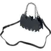 Banned - Gothic Handtas - Black Celebration - voor Vrouwen - zwart - Maat Standard