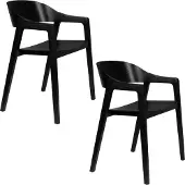 Dutchbone eetkamerstoel (set van 2) Westlake
