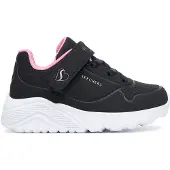 SKECHERS Uno Lite meisjes sneakers zwart maat 26