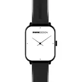 Momo Design Stealth Rectangular Smartwatch