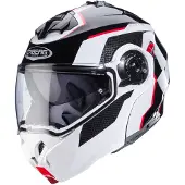 Caberg Duke Evo Move Systeemhelm Zwart/Wit/Rood S