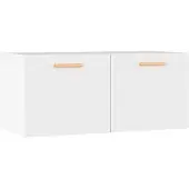 vidaXL Wandkast 80x35x36,5 cm bewerkt hout wit