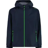 CMP - Kid's Jacket Fix Hood WP - Regenjas 140, blauw