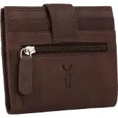 Jack kinsky Aruba Portemonnee RFID-bescherming Leer 10 cm - Jongens - Horizontaal - braun