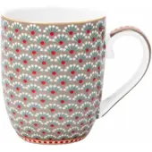 Pip studio Mok Home Mug Small Blooming Tales Khaki (Set van 6)