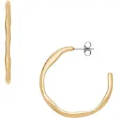 Skagen oorbellen SKJ1870710 Moderne Stak goudkleurig female