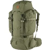 Fjällräven Sportrugzak 'Kajka 100' bruin / groen