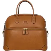 Bric's Life Pelle Beautycase 35 cm bruin