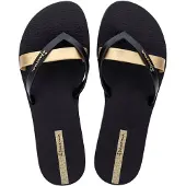 Ipanema Kirei Dames Slippers - Black/Gold