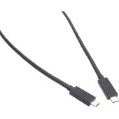 President USB-kabel PremiumCord Thunderbolt 3, 40 Gbps, USB4, 0,5 meter - zwart