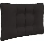 vidaXL Buitenbankkussen Polyester Zwart 68,5 x 68,5 cm