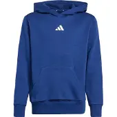Adidas Sportief sweatshirt 'ESSENTIALS' donkerblauw / offwhite