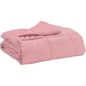 vidaXL Volledig Jaar Dekbed 135 x 220 cm 4 seizoenen Roze Ademend