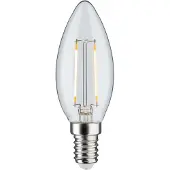 Paulmann 28572 LED-lamp Energielabel F (A - G) E14 2.7 W Warmwit (Ø x h) 35 mm x 97 mm 1 stuk(s)