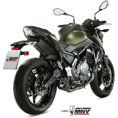 MIVV Delta Race-uitlaatsysteem met EG-BE NINJA 650/Z650 17- BL