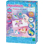 AquaBeads Unicorn Friends Craft Kit- complete set met 500 parels in 27 kleuren