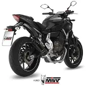 MIVV Gp Yamaha Mt-07/fz-07 2014-2024 Gehomologeerd Compleet Uitlaatsysteem