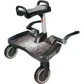 Lascal Meerijdplankje Universeel Maxi+ Grey met zitje