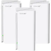 Tenda AXE5700 Home Mesh Wi-Fi 6E Systeem, Router, Wit