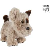 Van Manen Veenendaal Hond pluche staand 22cm knuffel speelgoed .