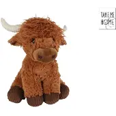 Van Manen Veenendaal Van Manen knuffel jak pluche 28cm - zachte bizon knuffeldier.