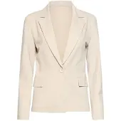 Smashed Lemon Elegante blazer met klassieke revers en knoopsluiting |