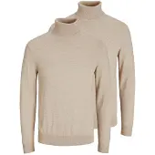 Jack & Jones Trui 'Emil Knit' beige
