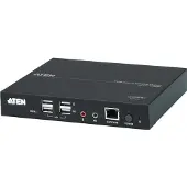 Aten Dubbel HDMI KVM over IP-consolestation - 1920 x 1200 Pixels - Ethernet LAN - Full HD+ - Rack-montage - 6,53 W - Zwart