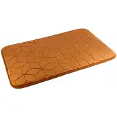 Euromat Antislip badkamermat Sumba Lichtbruin Geometrisch 45x75 cm