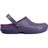 Crocs Classic Voering Thermoplastische Kinder Nightshade Klompen