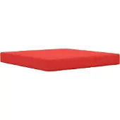 vidaXL Buitenbankkussen 2 pcs Rood Polyester