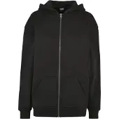 Urban Classics Sweatvest zwart / wit