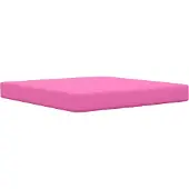 vidaXL Buitenbankkussen Polyester Roze 80 x 80 x 8 cm