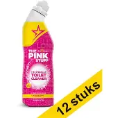 The Pink Stuff Aanbieding: 12x toiletreiniger gel (750 ml)