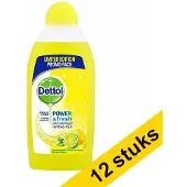 Dettol Aanbieding: 12x Power & Fresh allesreiniger Citroen (500 ml)