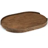 Cooee Design Woody dienblad Donkergebeitst eiken, 28×40 cm