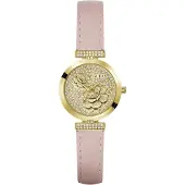 GUESS Analoog horloge 'ARRAY' rose-goud