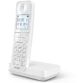 Philips Draadloze vaste telefoon D2701W Solo Wit