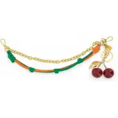 RUE MADAM Dames Charme RM Kers (OSFA), Casual, Polyurethaan 1561