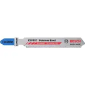 Bosch EXPERT roestvrij staal decoupeerzaagblad T118AHM, 2 stuks -...