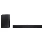 Sharp HT-SBW121 - Geluidssysteem - voor TV - 2.1-kanaals - draadloos - Bluetooth - matzwart (kleur van de speakerbehuizing: matzwart)