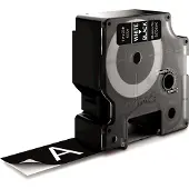 Dymo Tape 53721 (S0721010) Wit op zwart (24 mm)