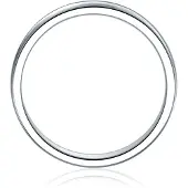 Männerglanz Ring zilver