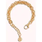 Bronzallure Polished Chain Bracelet WSBZ02520Y.YG Brons 18